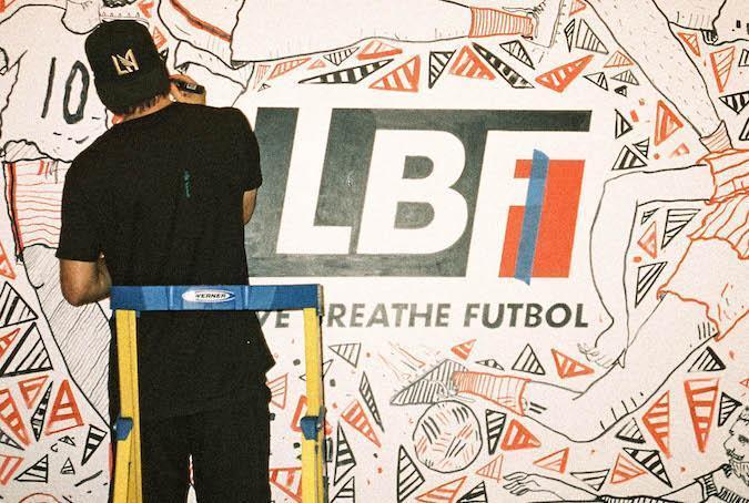 Geoff Gouveia x LBF Mural