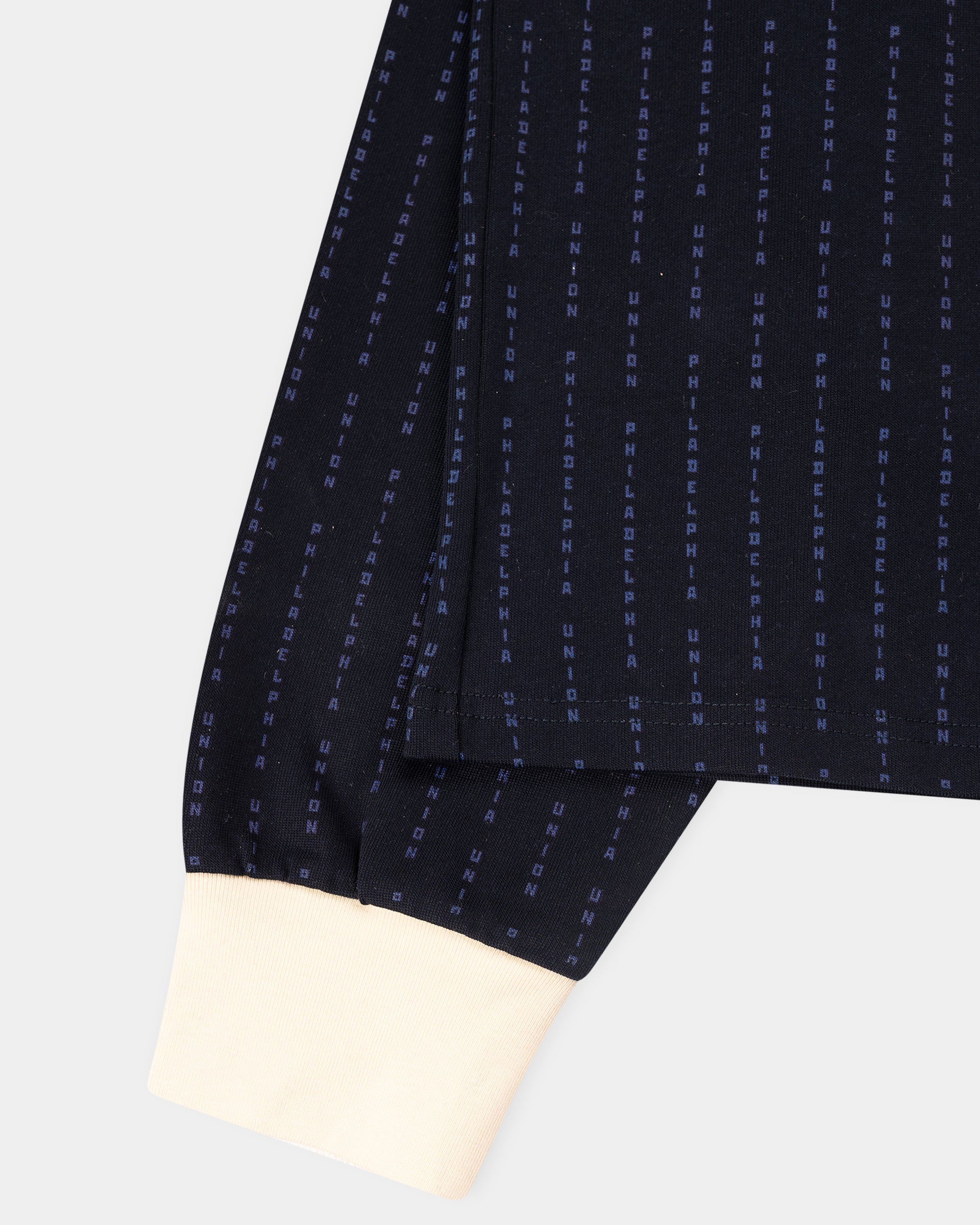 Philadelphia Union Sneaky Pinstripe LS Rugby Shirt