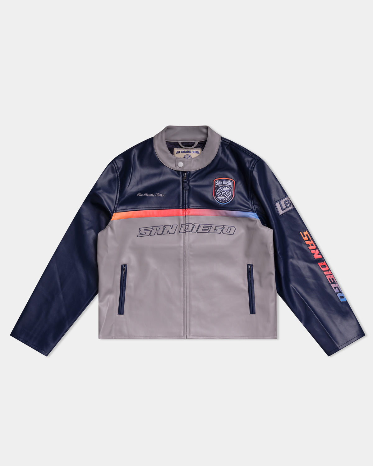 MLS San Diego FC Podium Moto Jacket Multi / XS