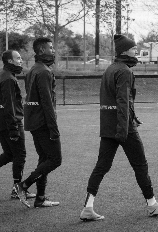 Black top 'soccer gear