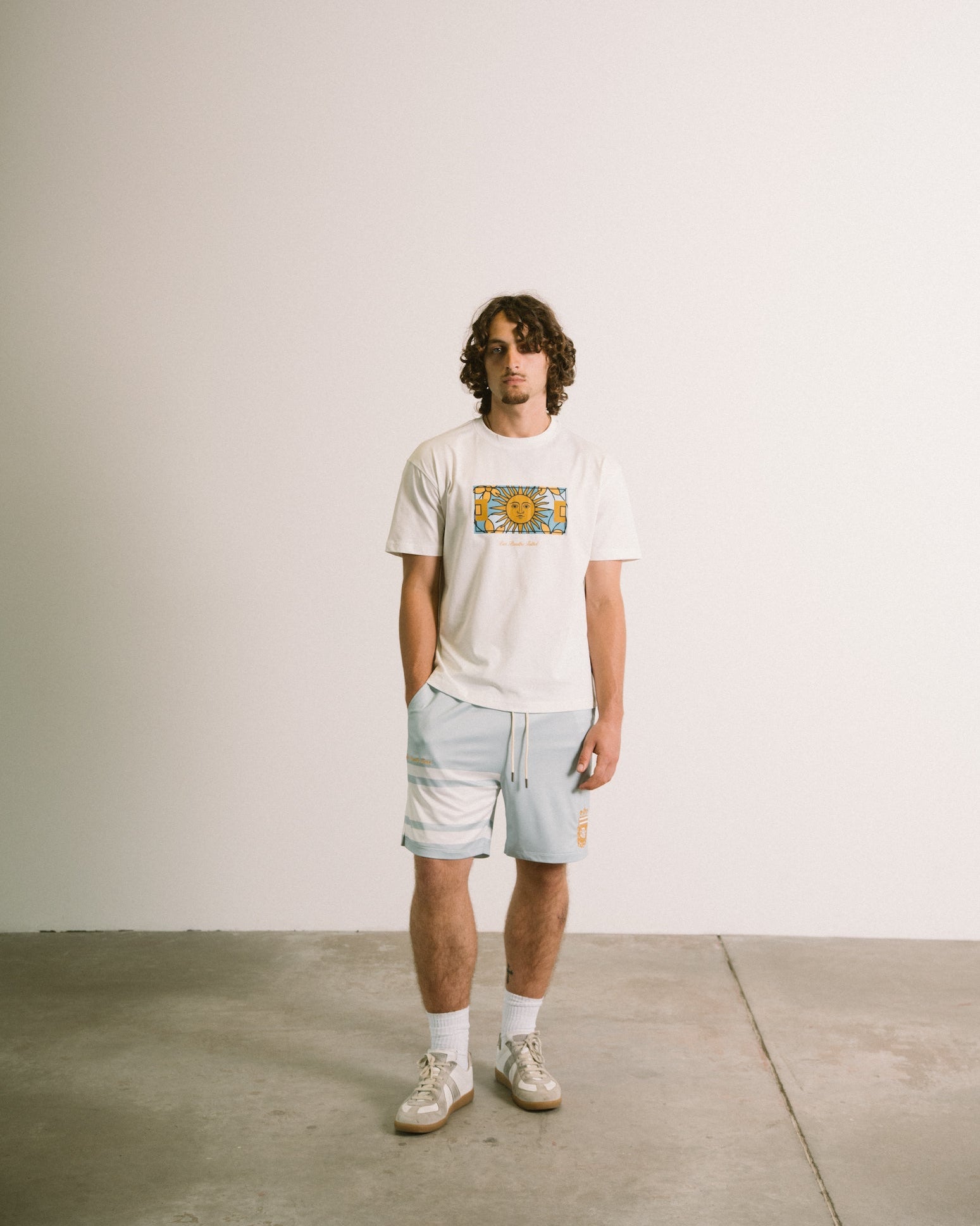 Floral Sun Glass SS Tee
