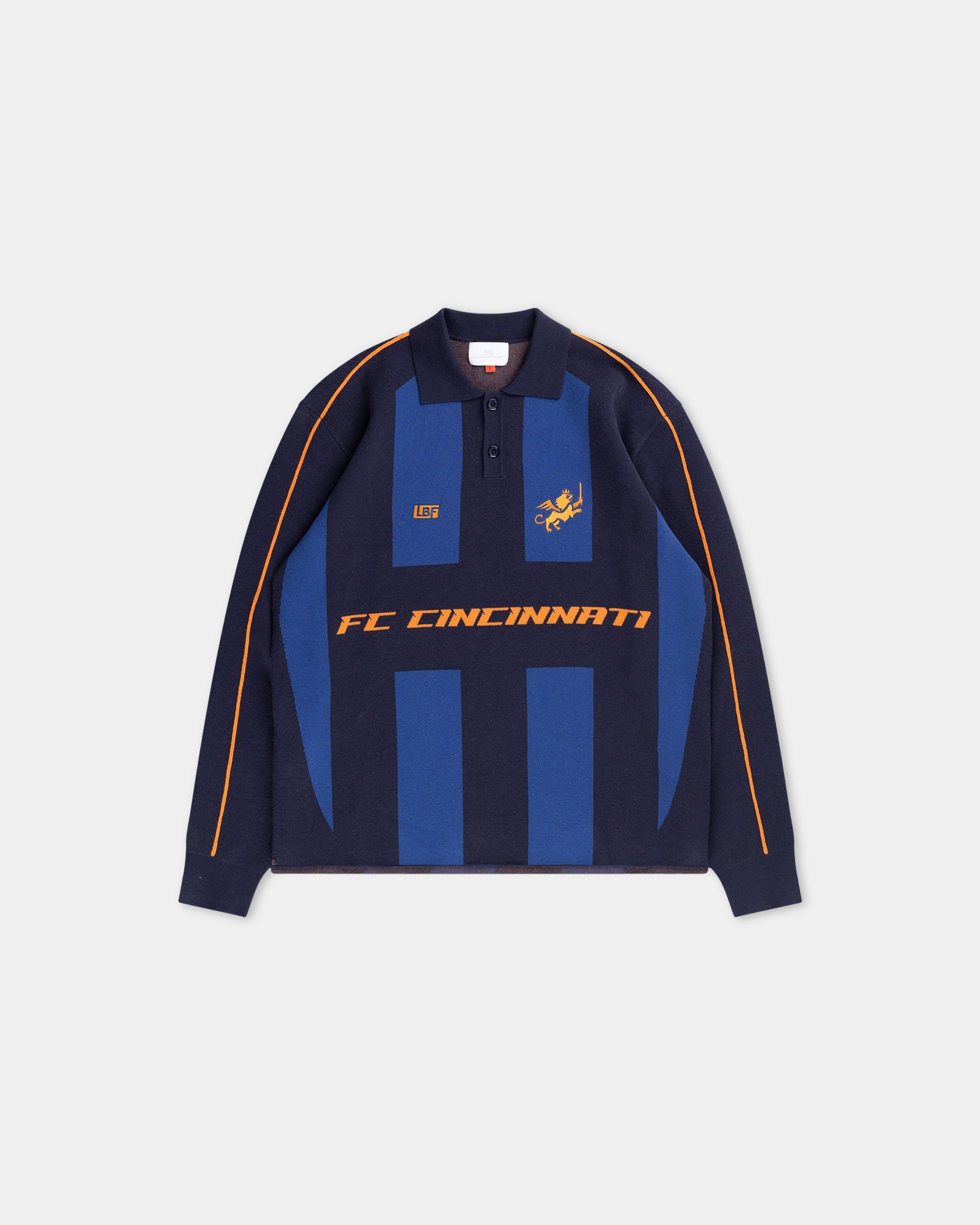 FC Cincinnati Rossi LS Knit Polo