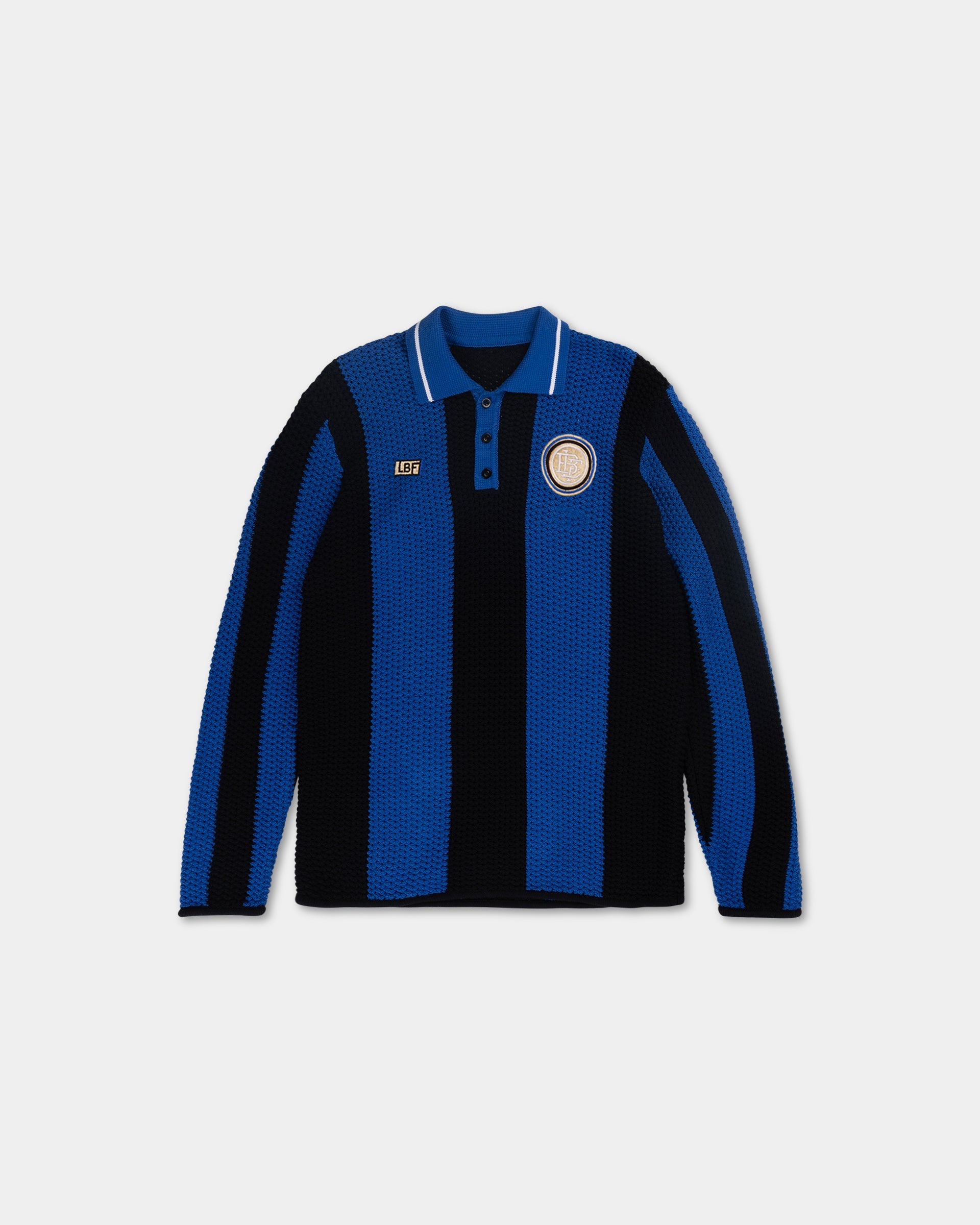 Derby di Milano LS Knit Polo - Inter