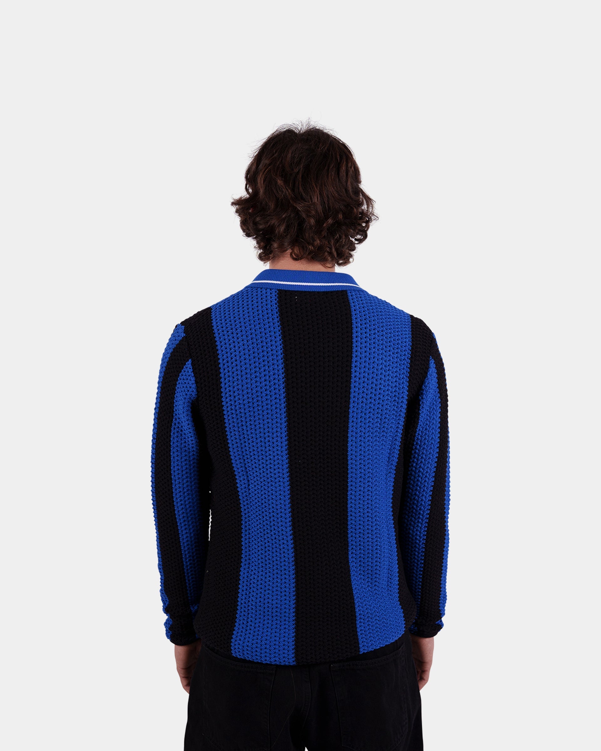 Derby di Milano LS Knit Polo - Inter