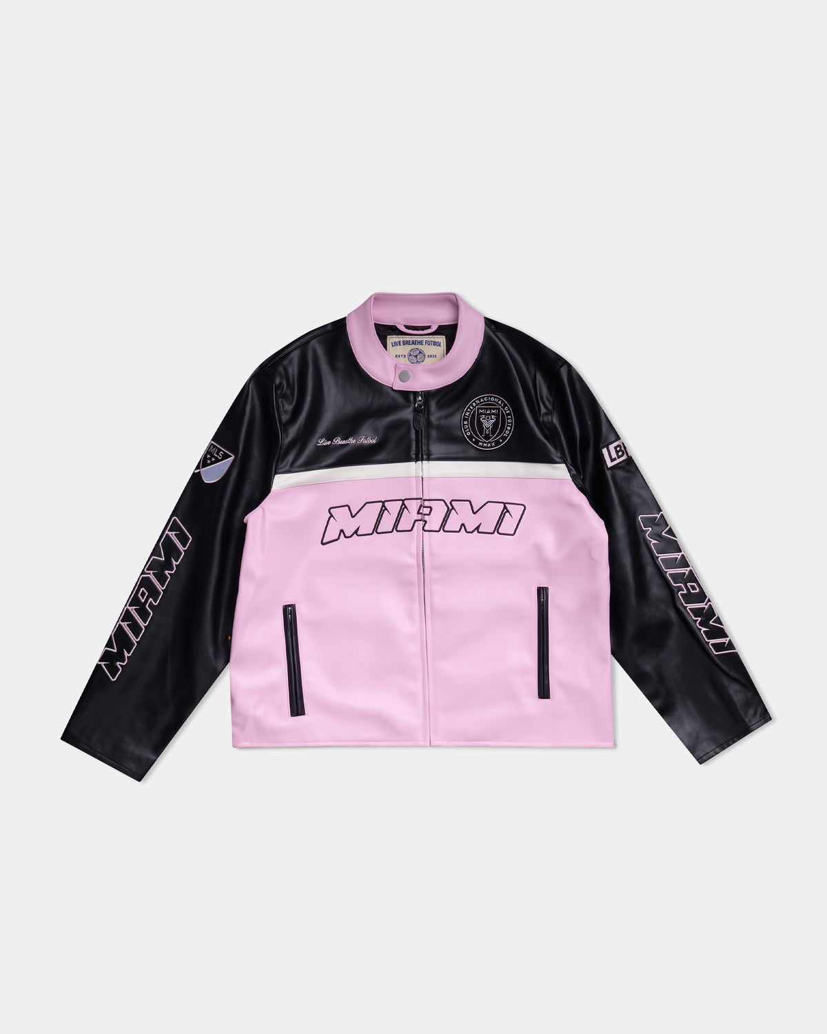 MLS Inter Miami CF Podium Moto Jacket
