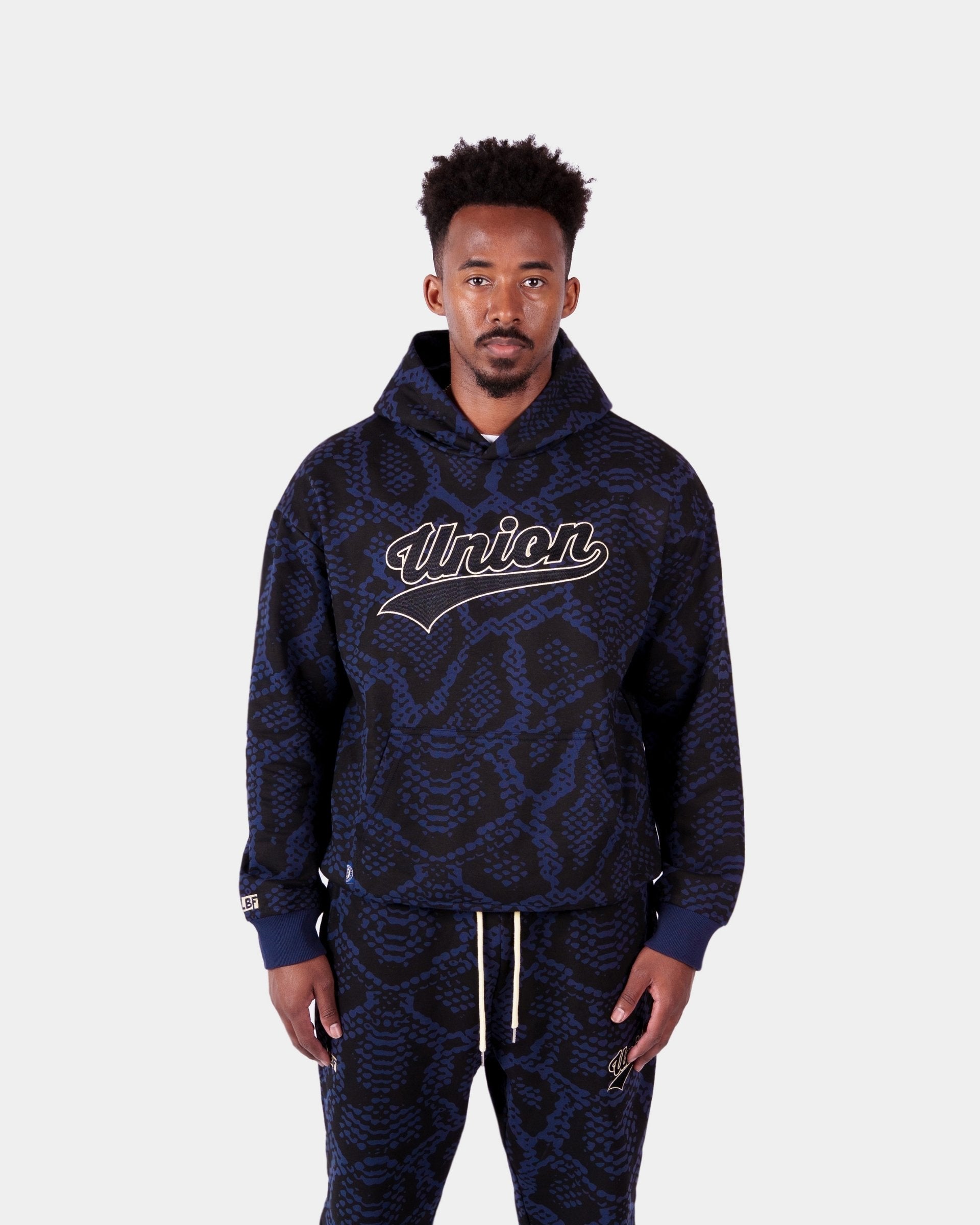 Philadelphia Union All Over Snakeskin Pullover Hoodie