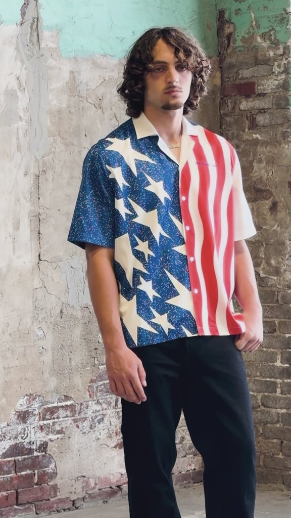 USA Camp Collar Shirt