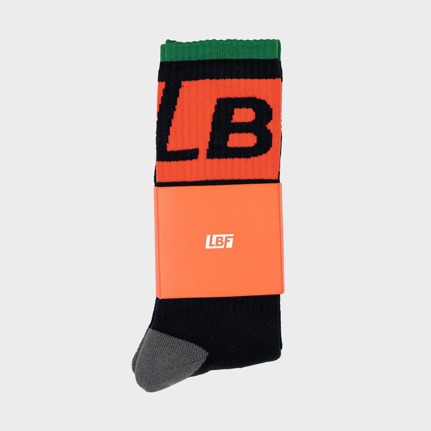 Box Logo Socks (Black/Red/Green)