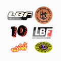 LBF Stickers - Set of 6